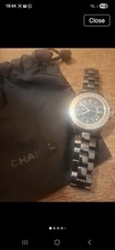 chanel j12 watch black in