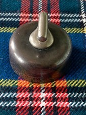 Stunning & Rare Solid Cast Bronze, Canadian miniature 'Iron' Curling Stone C1860
