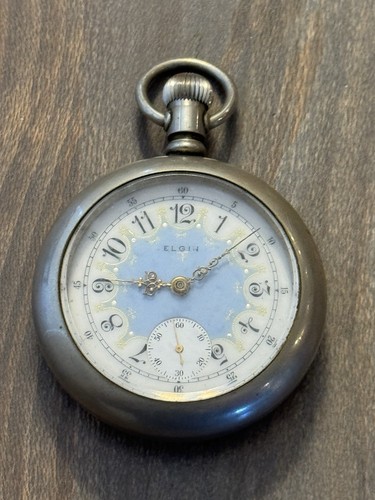 Antique elgin pocket watch - antique,