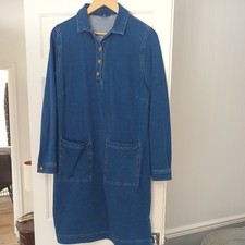 Cotton Traders Stretch Denim Dress Size 12