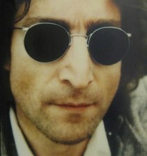 John Lennon Style Sunglasses (Black)