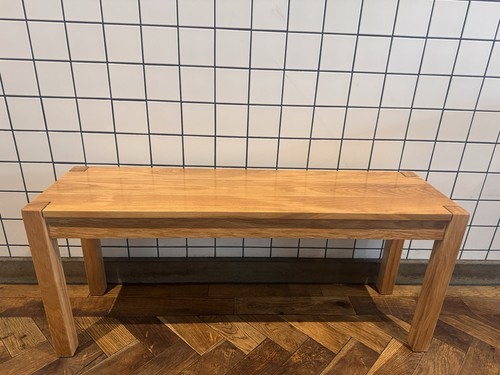 Solid oak bench benches - solid,