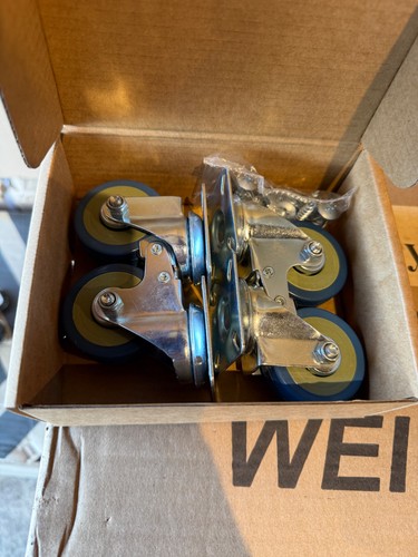 Blue heavy duty 50mm caster - heavy,