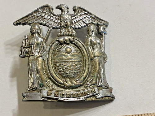 Vintage obsolete hat badge - hat, new
