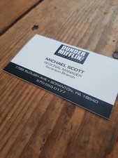 Original Prop The Office TV