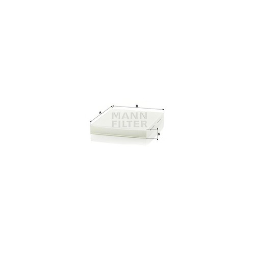 Mann cu2545 cabin filter fits - mann,