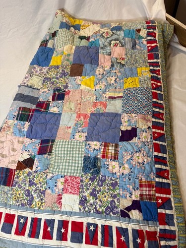 Vintage handmade patchwork - handmade,
