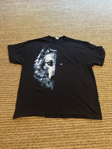 Vintage wolf shirt men - vintage,