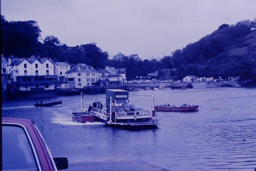 1981 bodinnick ferry fowey - bodinnick,
