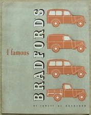 JOWETT BRADFORD Vans & Pick Up Sales Brochure 1951