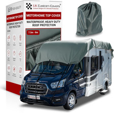UK Custom Covers MOTORHOMETOPCOVER Motorhome Top Roof Cover Waterproof Heavy Du