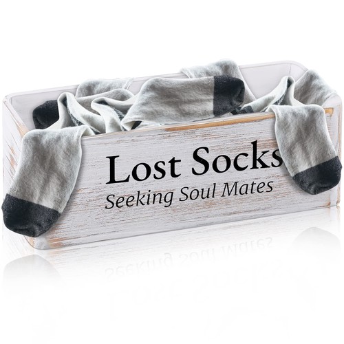 Farmhouse lost socks basket - socks,