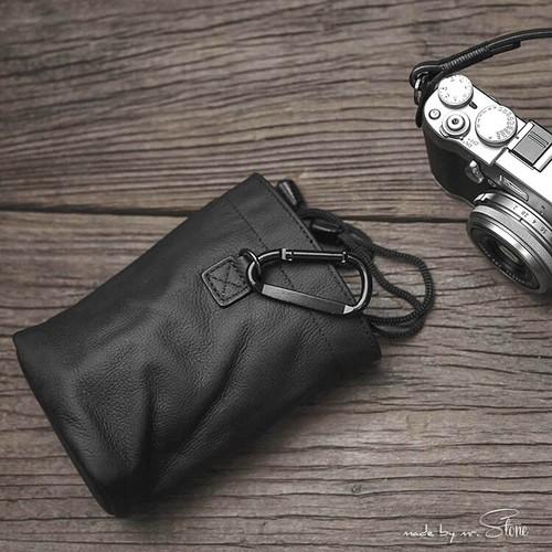 Genuine leather camera - camera, case