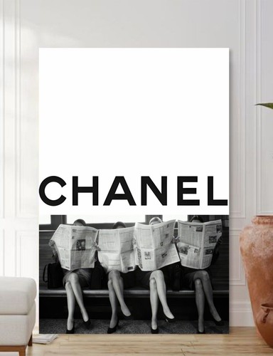 Vintage fashion icon canvas - vintage,