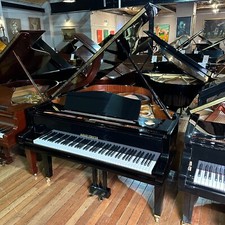 August Forster 170 Baby Grand Piano Black Gloss German | Sherwood Phoenix