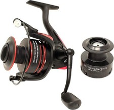 Silstar Red Typhoon Spinning Fishing Reel - 9+1 Ball Bearings - Inc Spare Spool