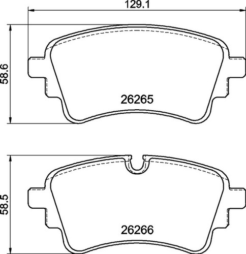 Fits brembo 185 ham - fits,