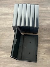 Lot of 7 Black VHS Tape