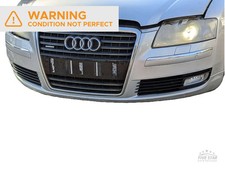 Audi A8 Front Bumper 2008 Saloon 4/5dr D3 (4E) SPORT LX7W Silver (05-10) Diesel