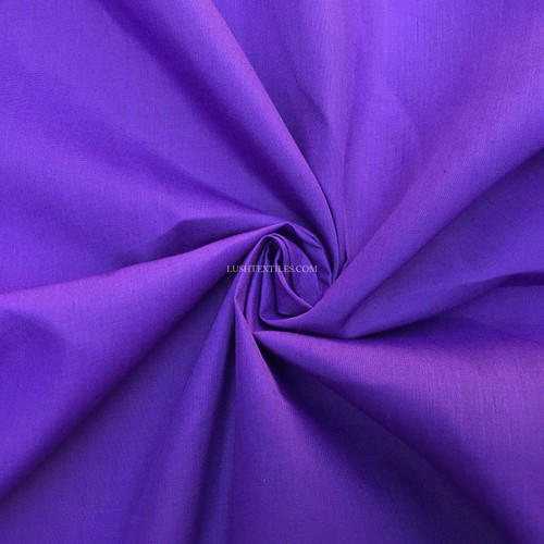 Plain polycotton fabric craft - polycotton,