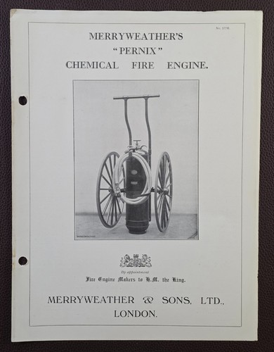 1931 merryweather pernix - merryweather,