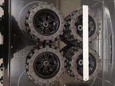 17mm HEX HobbyPark Pre-Glued 170mm x 98mm Wheels x4 UK Stock With  Nuts