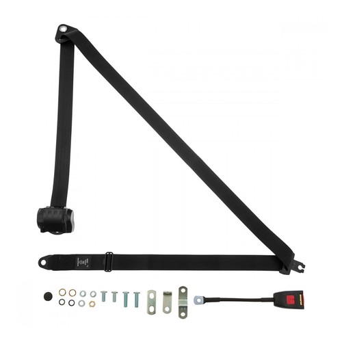 Front automatic seat belt - seat,