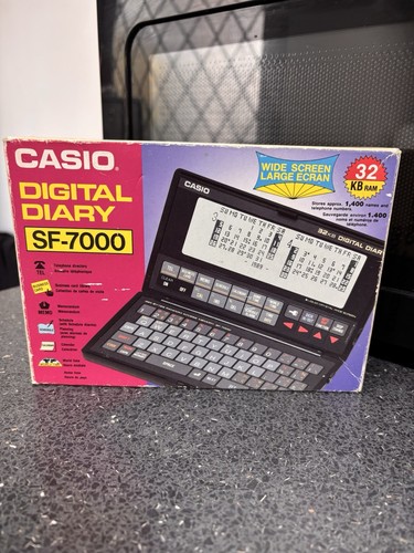 Casio digital diary - digital, sf-7000
