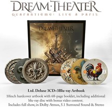 DREAM THEATER - QUARANTIEME: LIVE IN PARIS (3CD + 3BD) [CD] Sent Sameday*