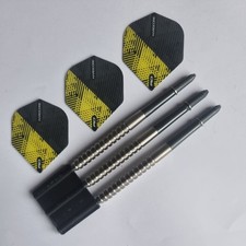 New Red Dragon 24-gram  Multi Ringed Parallel Barrel Grip Tungsten Darts