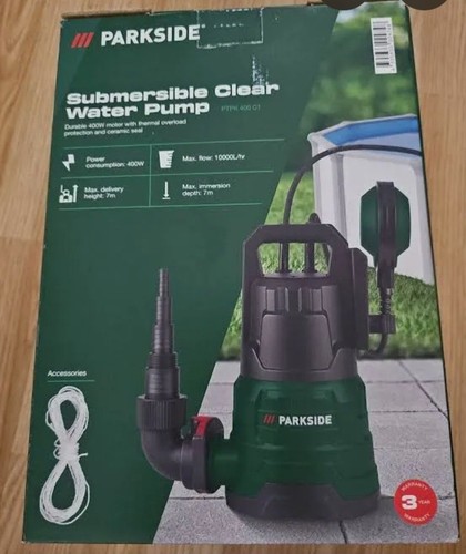 Parkside submersible water - parkside,