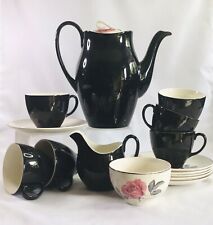 Vintage Mid Century Black &