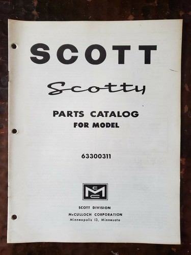 Scott scotty outboard motor - outboard,
