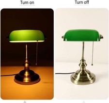 Banker desk lamp - desk, chain