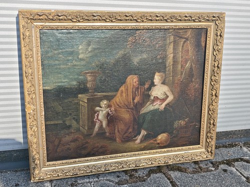 Old master painting - old,