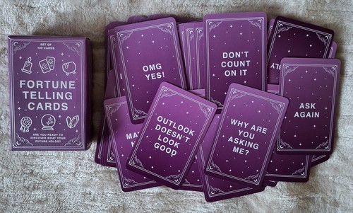 Fortune telling cards - fortune, –