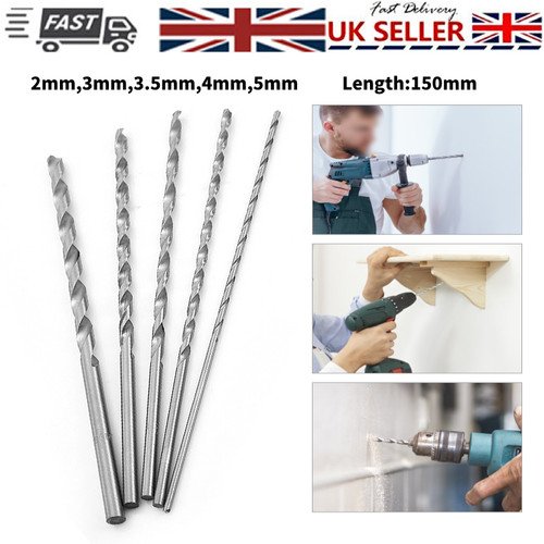 5pc 150mm extra long - extra, twist