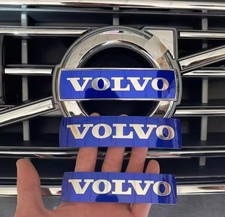 Volvo Adhesive Front Grill Badge/Sticker- 11.5cm-XC90/C30/V60/S40/V50/C70/S60