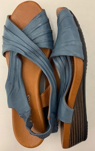 New ladies pavers blue leather - ladies,