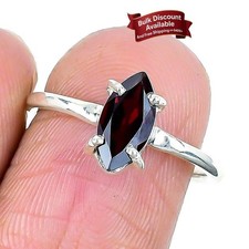 Garnet Faceted Stone Elegant