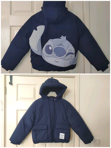 Lilo stitch coat jacket navy - stitch,