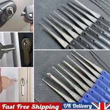 12x Hooks Needle Broken Key Extractor Removal Kit for Locksmith Lock Opener Tool