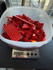Assorted Red Lego Pieces -