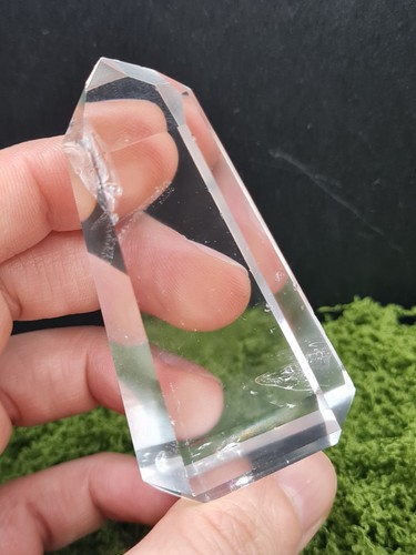 Clear quartz crystal - quartz, tower
