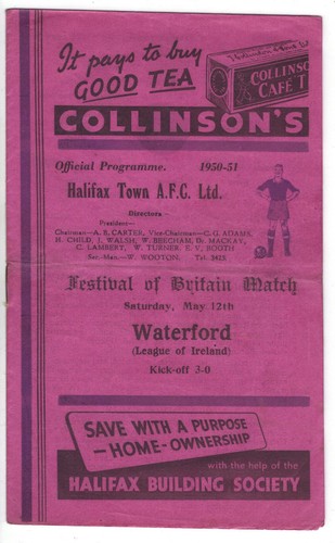 Halifax town waterford may - town,