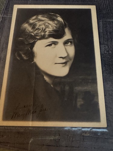 Mary maclaren 1919 signed - maclaren,