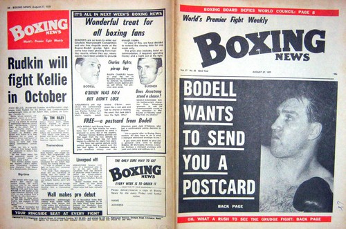 Old vintage print boxing - print,
