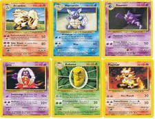 Base set Pokemon Cards