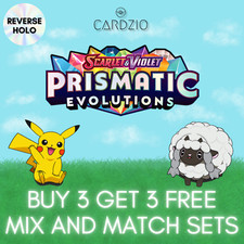 Pokemon - Prismatic Evolutions Reverse Holo Singles - Choose Your Card