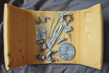 Poste Militaire 90mm white metal 16th Century Seated Samurai - Kato Kiyomasa